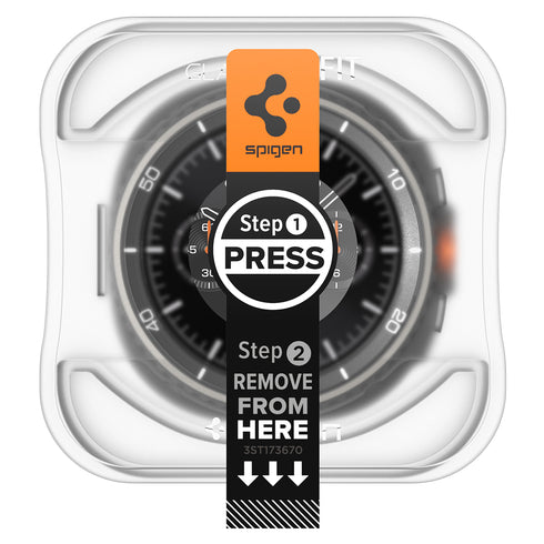 Spigen Galaxy Watch 8 Classic (46mm) Screen Protector GLAS.tR EZ Fit